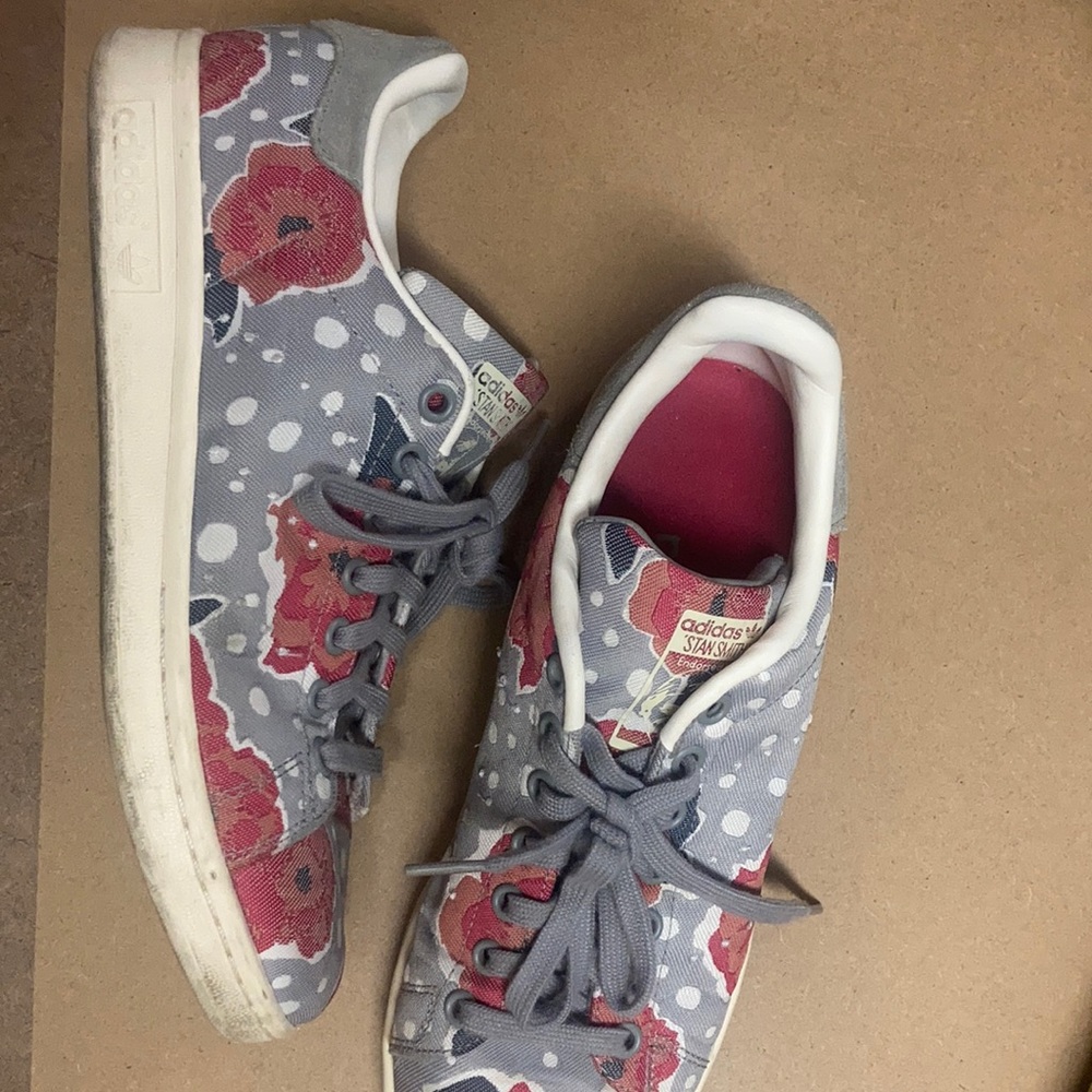 Adidas Stan Smith Floral Tennies